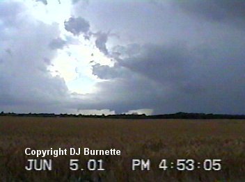 Reorganizing Wall Cloud From a Distance