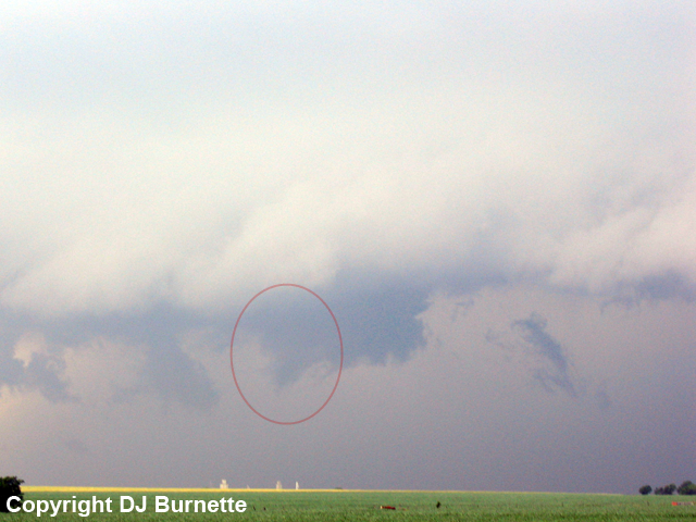 Decaying Funnel Cloud