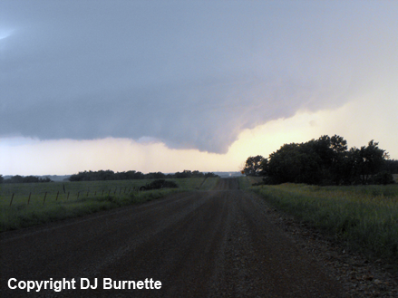 Mesocyclone with Wall Cloud