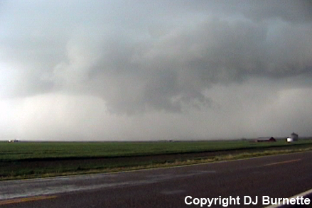 New Wall Cloud to the Northwest