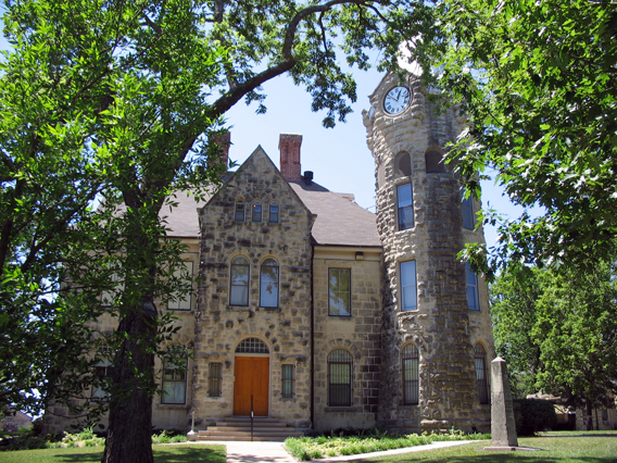 Old post hospital at Fort Riley, Kansas